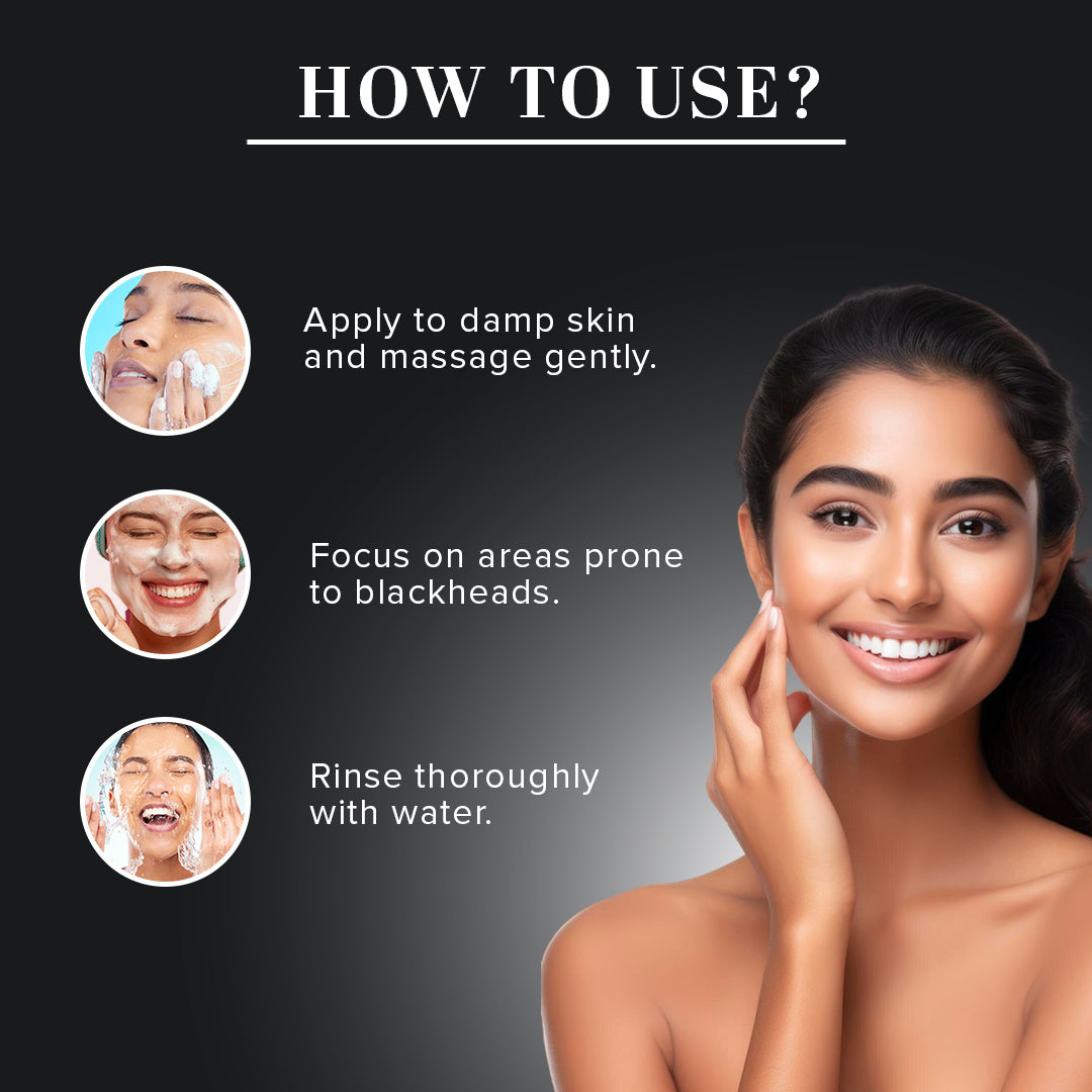 Khadi Natural Activated Bamboo Charcoal Face Scrub - 100gm