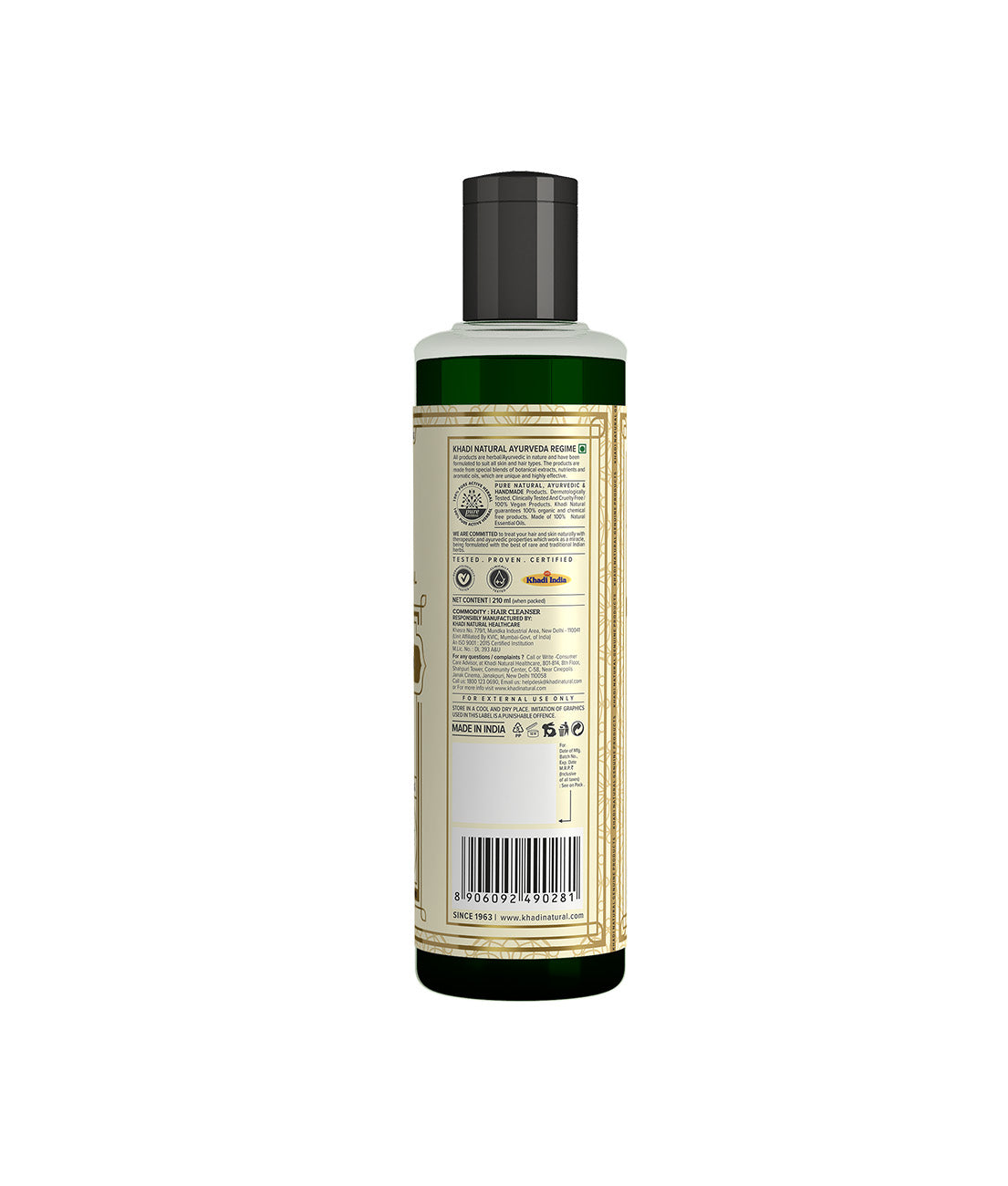 Khadi Natural Neem Sat Hair Cleanser - 210ml