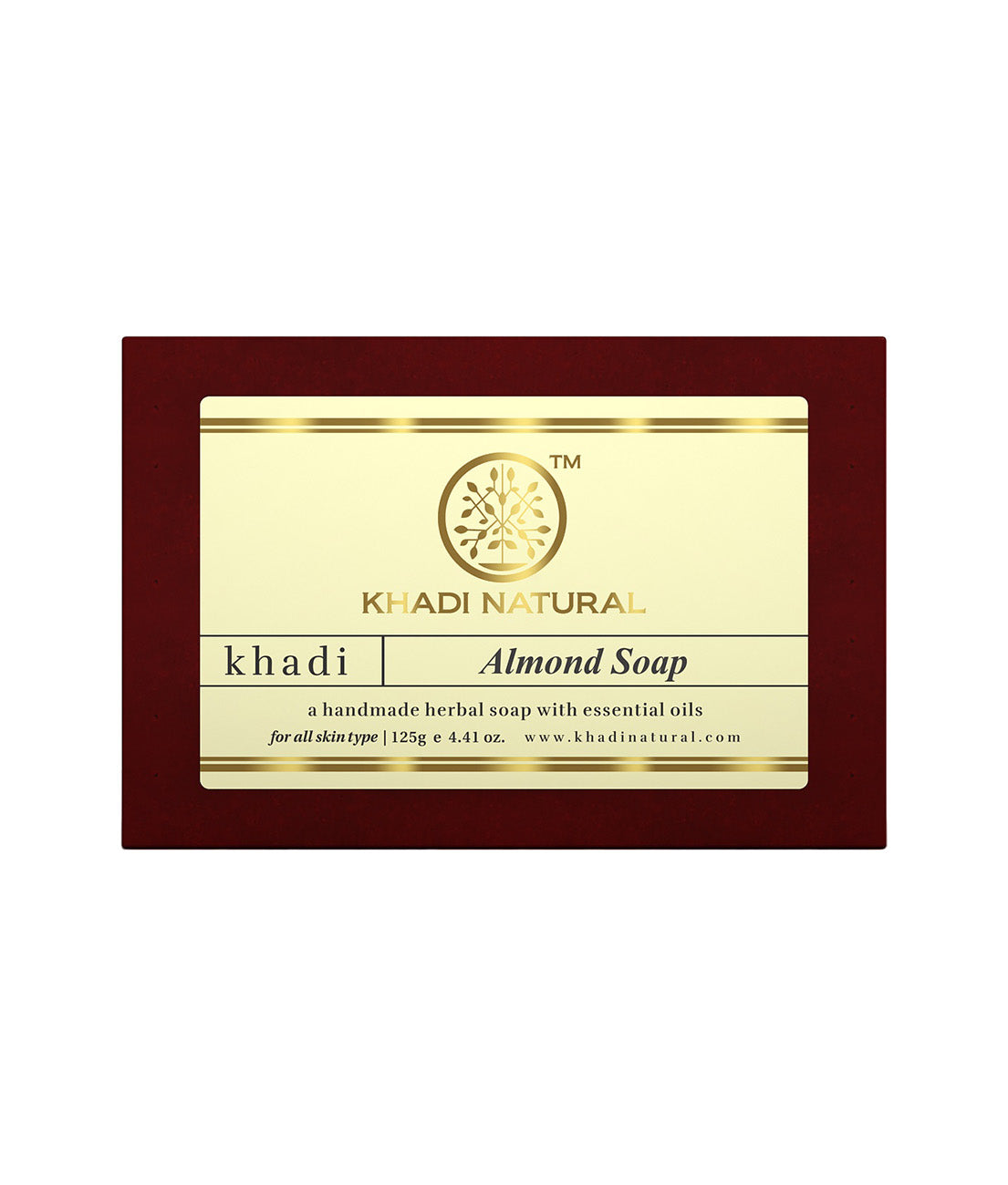 Khadi Natural Almond Soap - 125gm