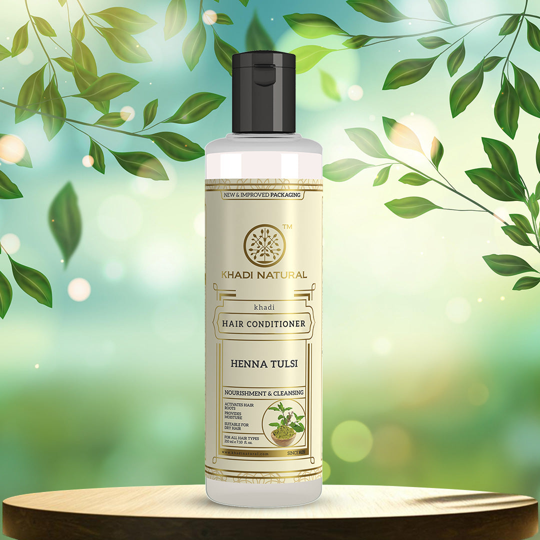 Khadi Natural Henna Tulsi Hair Conditioner - 210 ml
