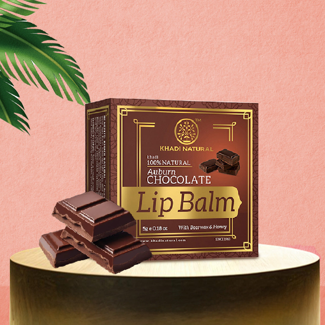 Khadi Natural Chocolate Lip Balm - 5gm