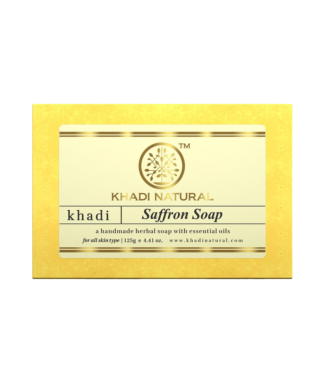 Khadi Natural Saffron Soap 125gm