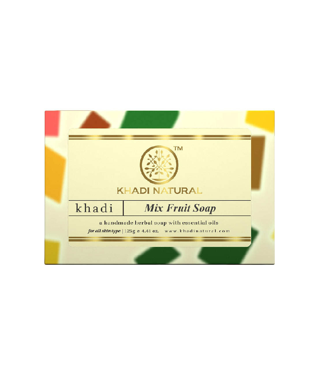 Khadi Natural Mix Fruit Soap 125gm