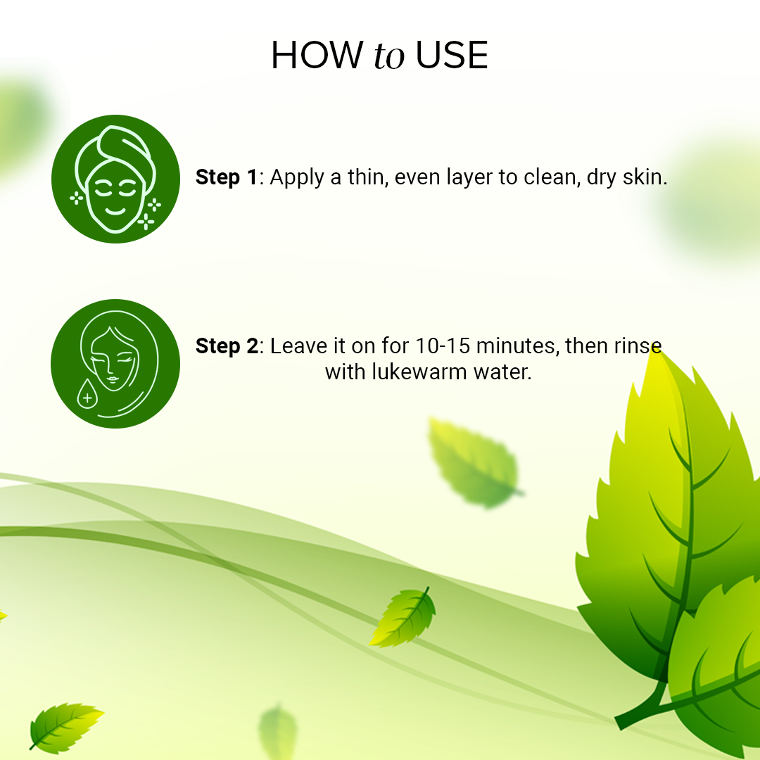 Khadi Natural Neem Tulsi Face Pack - 50gm