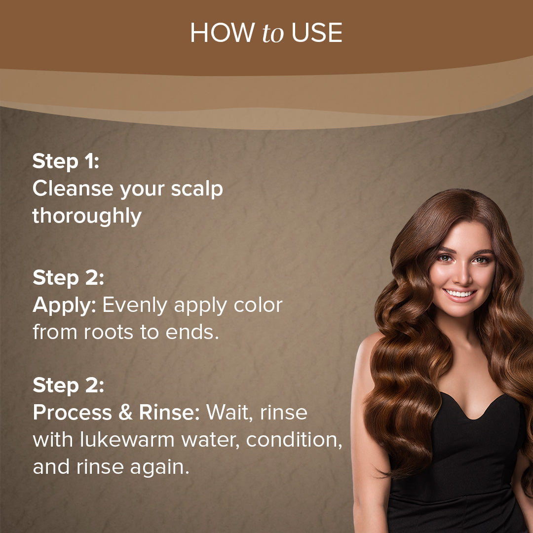 Khadi Natural Hair Colour Dark Brown - 150gm