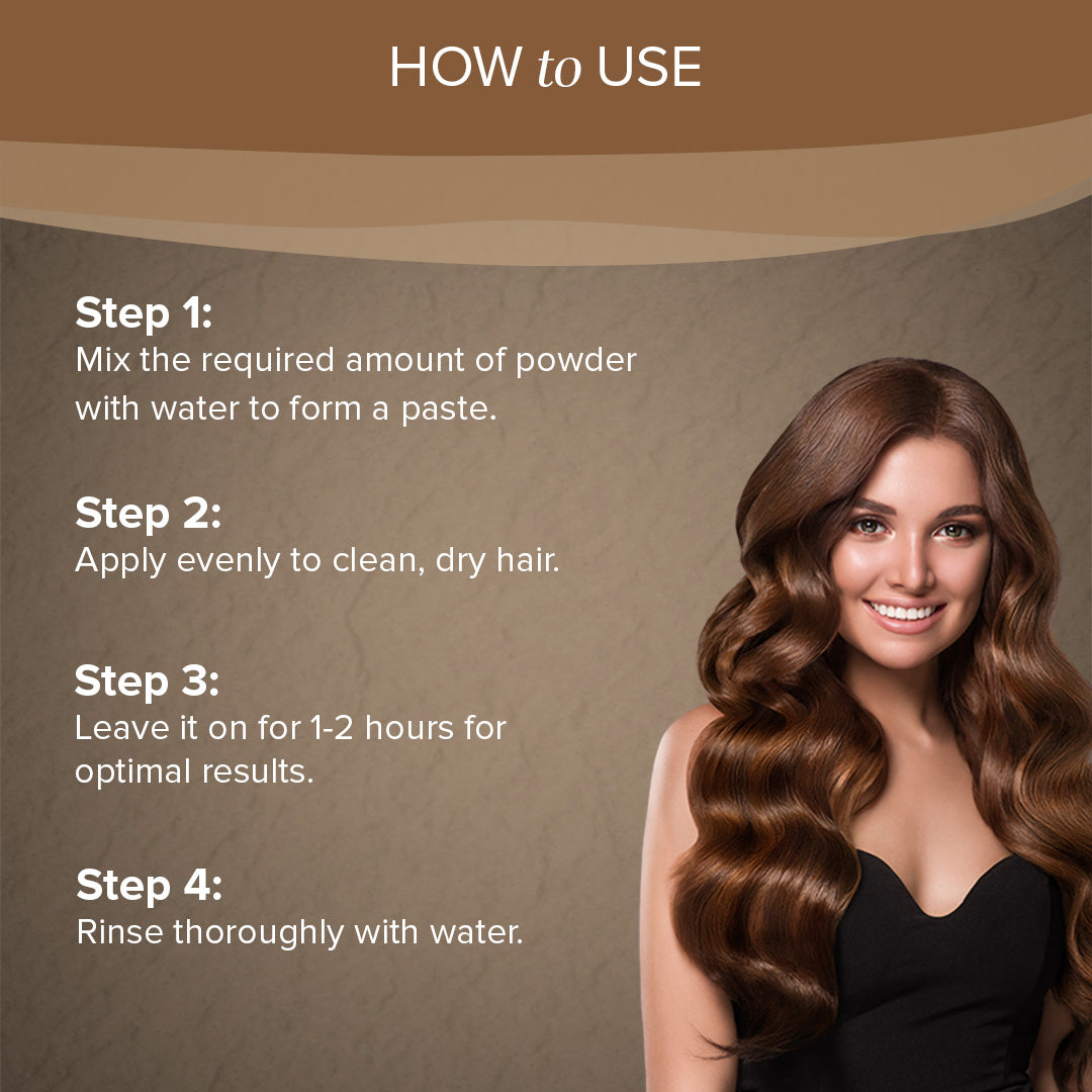 Khadi Natural Mighty Brown Hair Color - 150gm