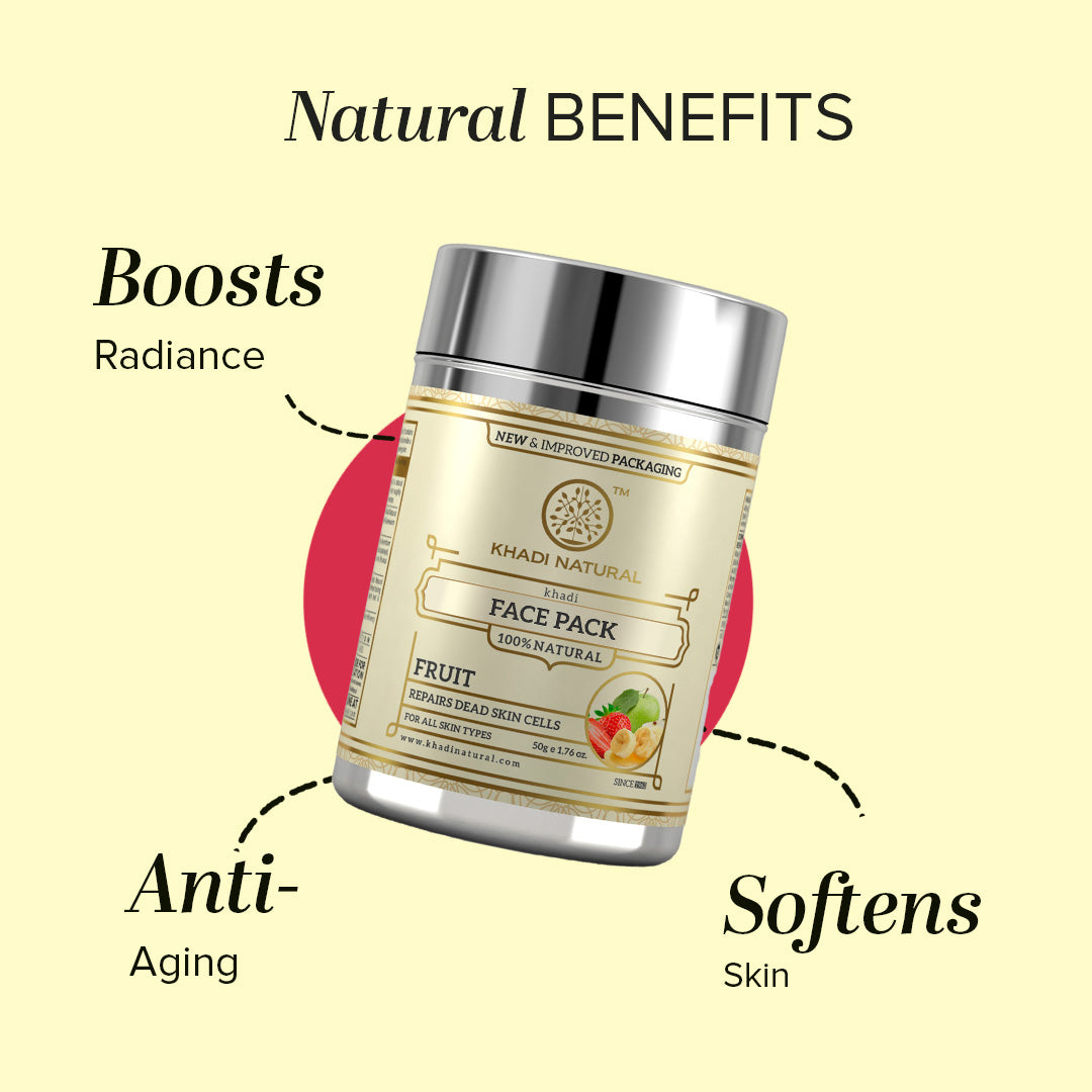 Khadi Natural Fruit Face Pack - 50gm