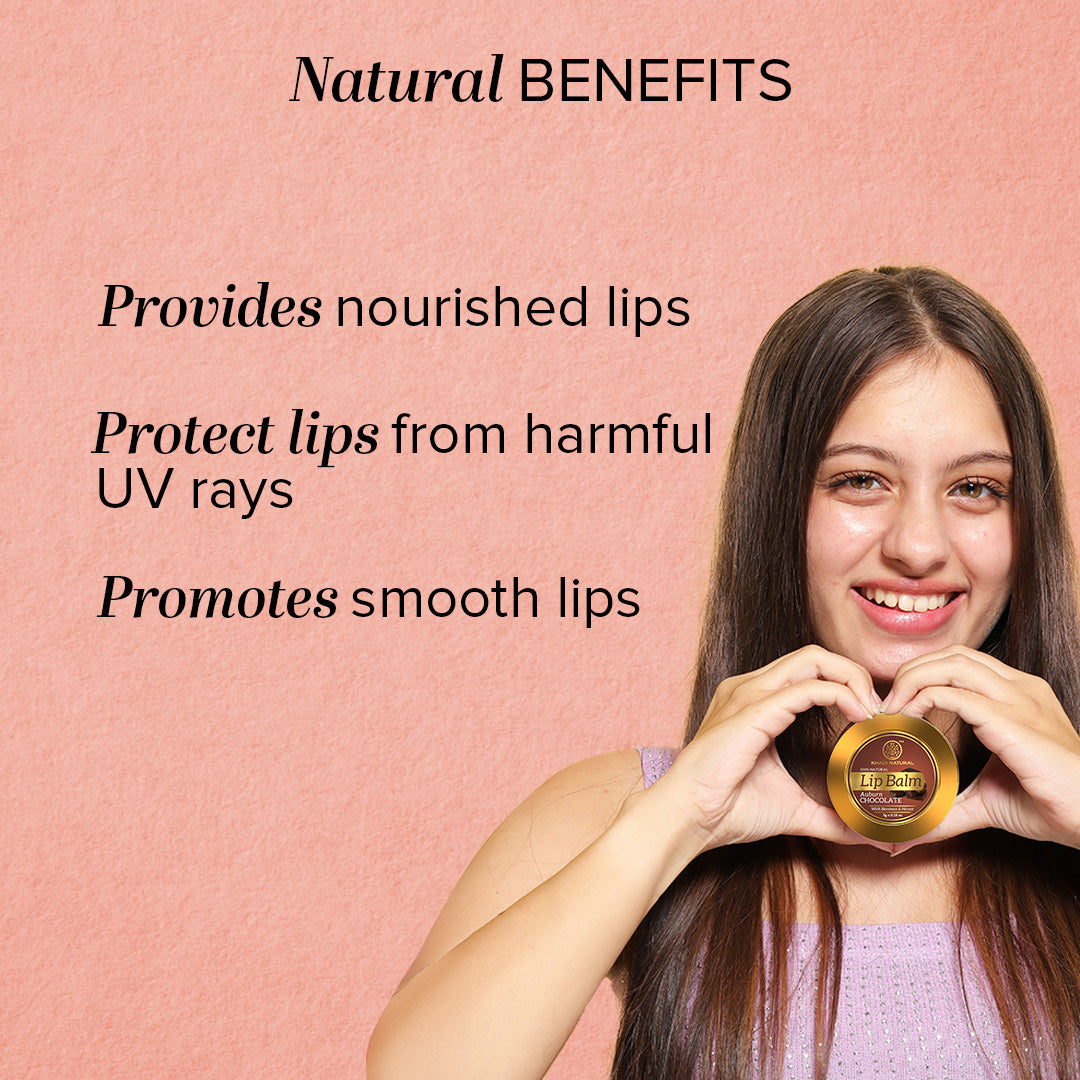 Khadi Natural Chocolate Lip Balm - 5gm