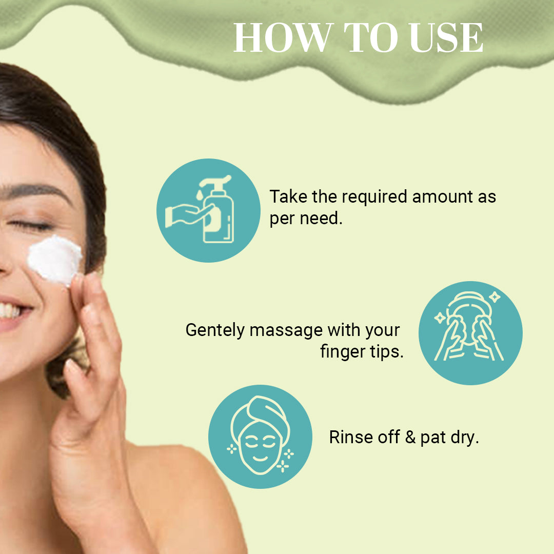 Khadi Natural Aloevera Face Wash with Scrub SLS & Paraben Free - 210ml