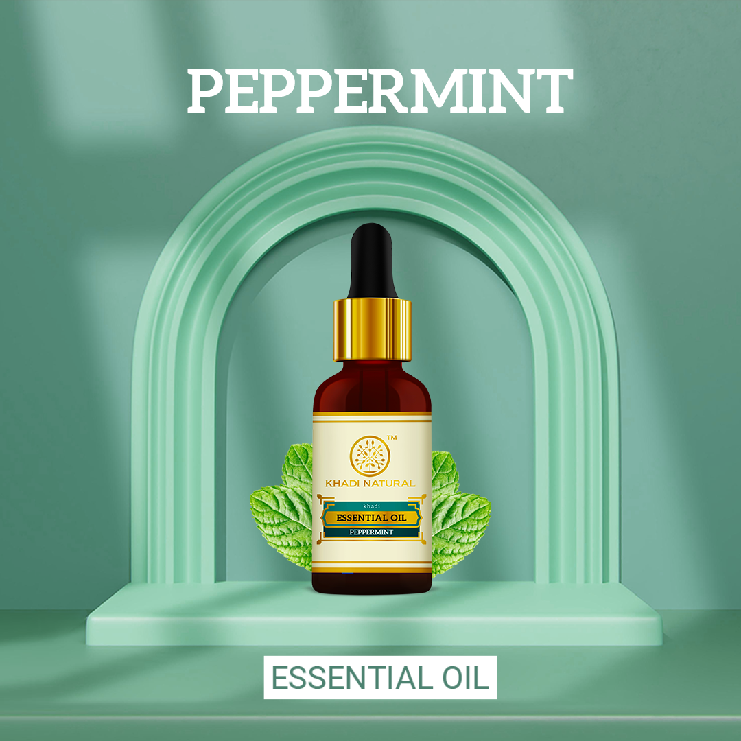 Khadi Natural Herbal Peppermint Essential Oil - 15ml Sale