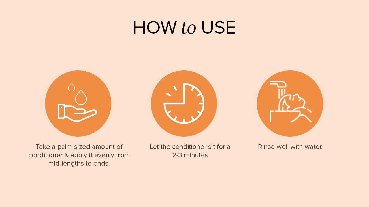 Khadi Natural Herbal Orange Lemongrass Hair Conditioner- SLS & Paraben Free - 210ml