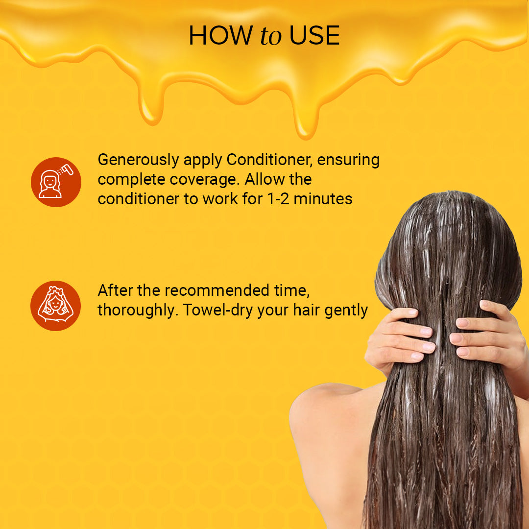 Khadi Natural Honey & Vanilla Hair Conditioner - 210ml