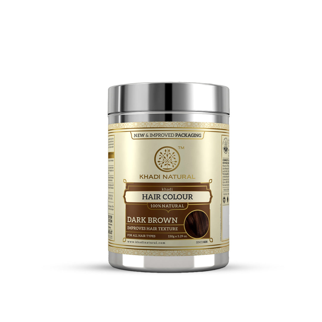 Khadi Natural Hair Colour Dark Brown - 150gm