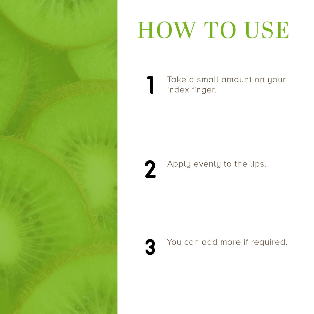 Khadi Natural Kiwi Fruit Lip Balm - 5gm