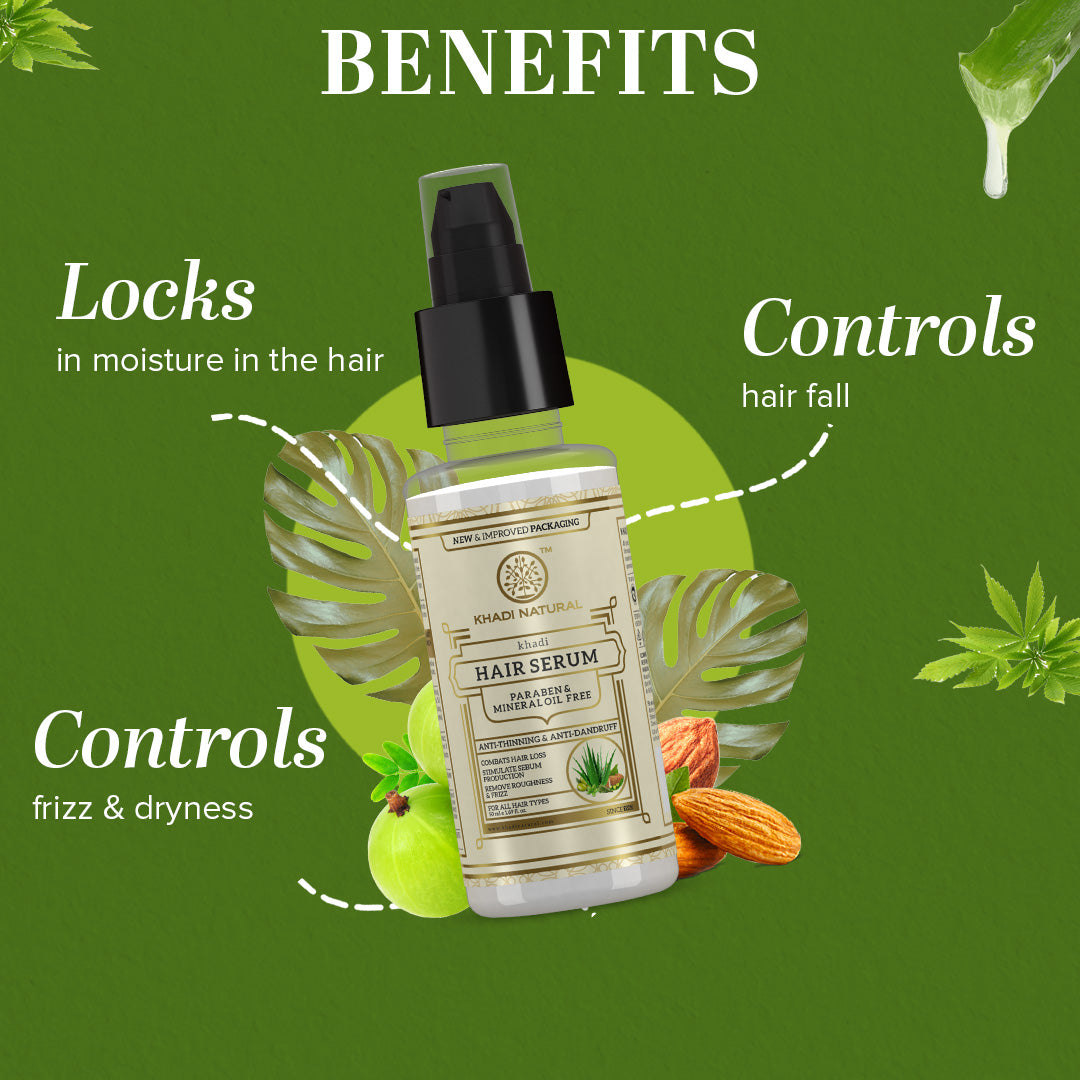 Khadi Natural Hair Serum - 50ml