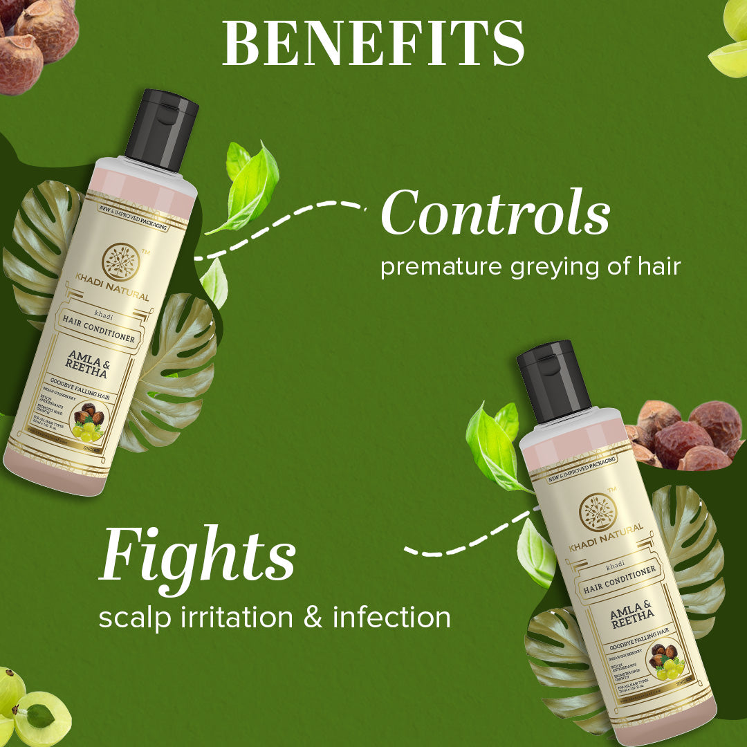 Khadi Natural Amla & Reetha Hair Conditioner 210ml