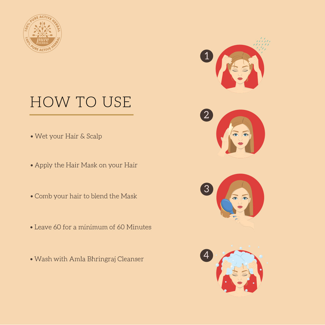 Khadi Natural Amla & Bhringraj Hair Cleanser - SLS, Parabens, Color, Salt & Artificial Fragrance Free - 310ml