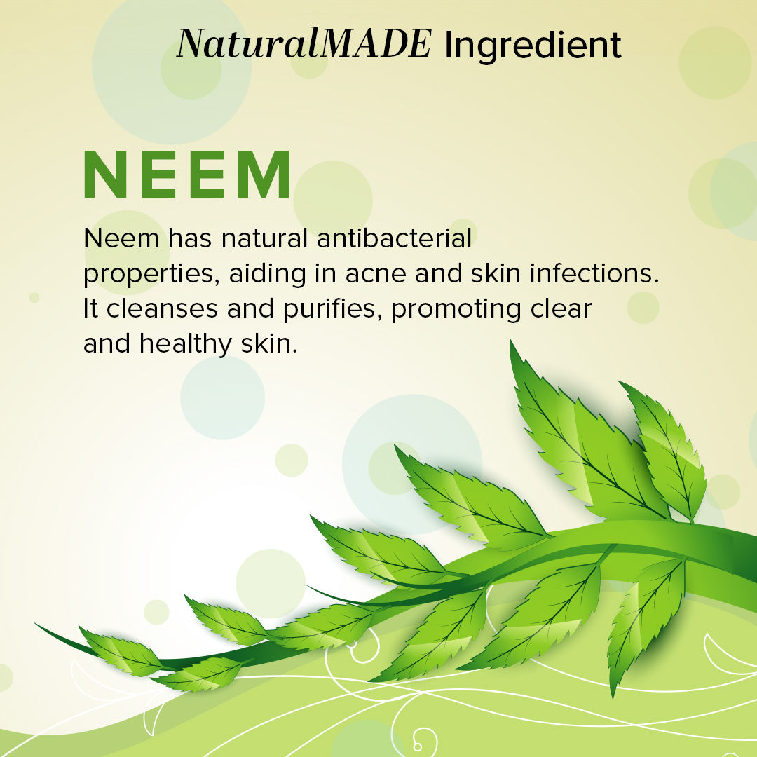 Khadi Natural Herbal Pure Neem Soap Combo Pack Of 3 – 125gm Each