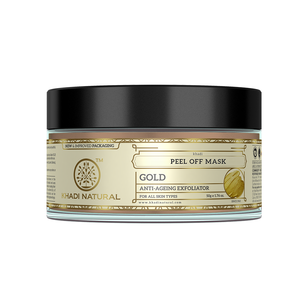 Khadi Natural Gold Peel Off Mask - 50gm