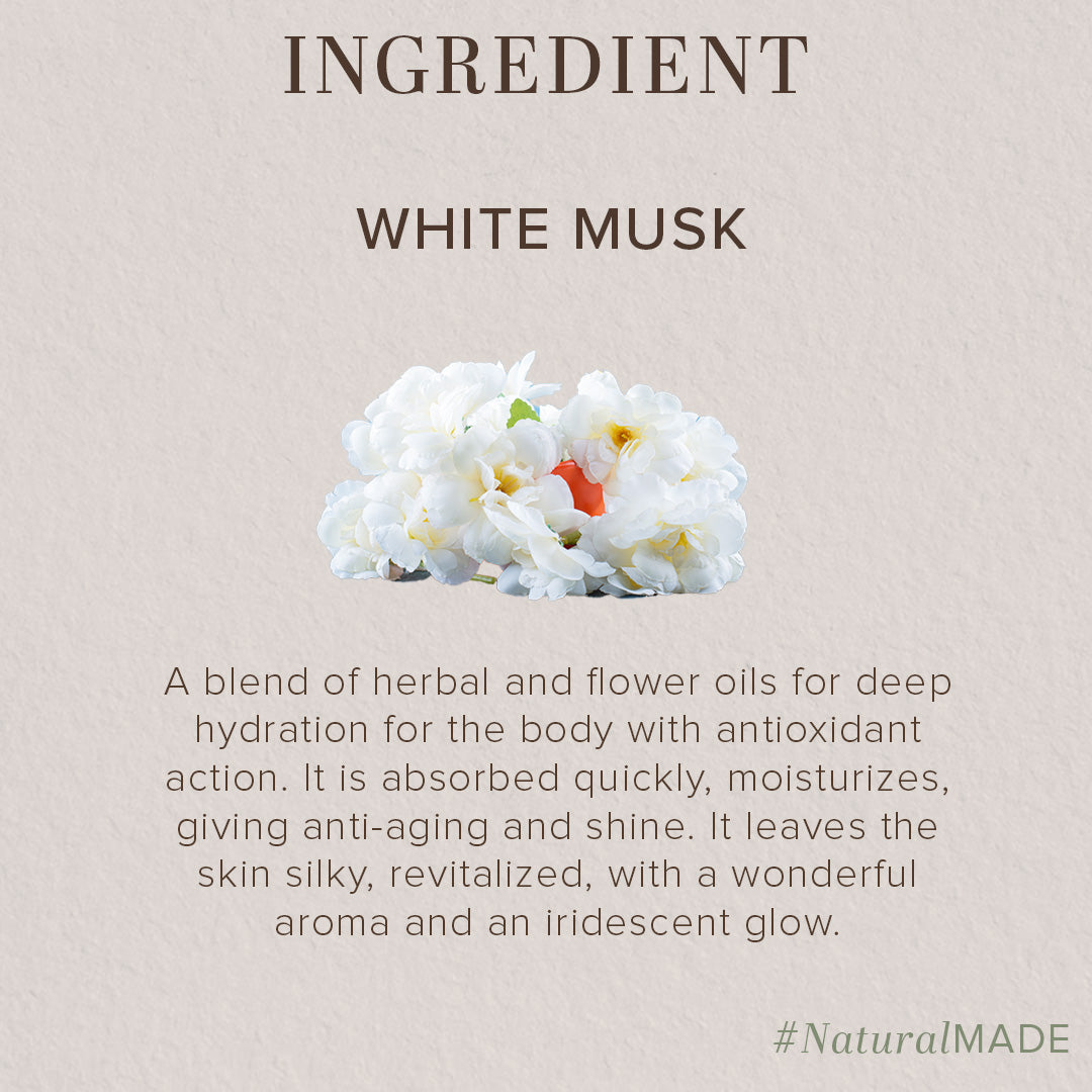 Khadi Natural Herbal White Musk Soap - 125gm