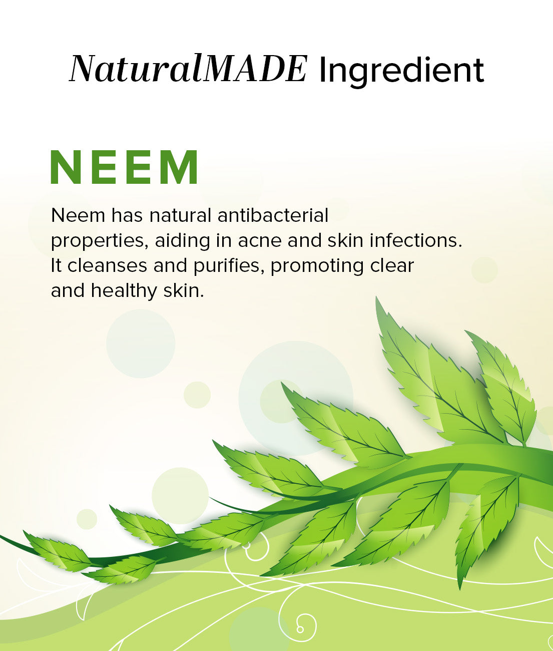 Khadi Natural Pure Neem Soap - 125gm