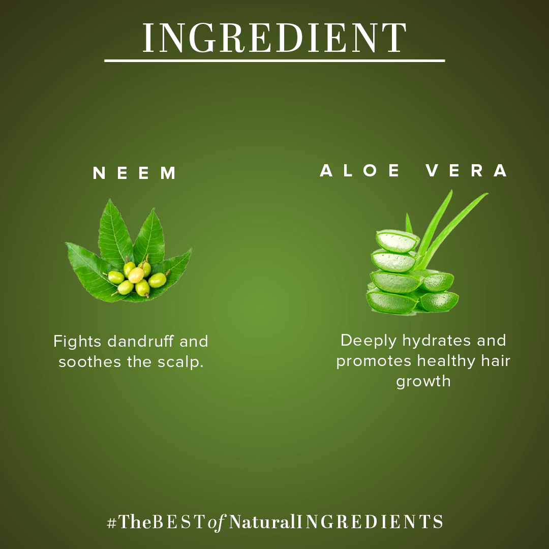 Khadi Natural Neem & Aloe Vera Hair Oil - Mineral Oil, Silicones, Synthetic Fragrance Free - 200ml