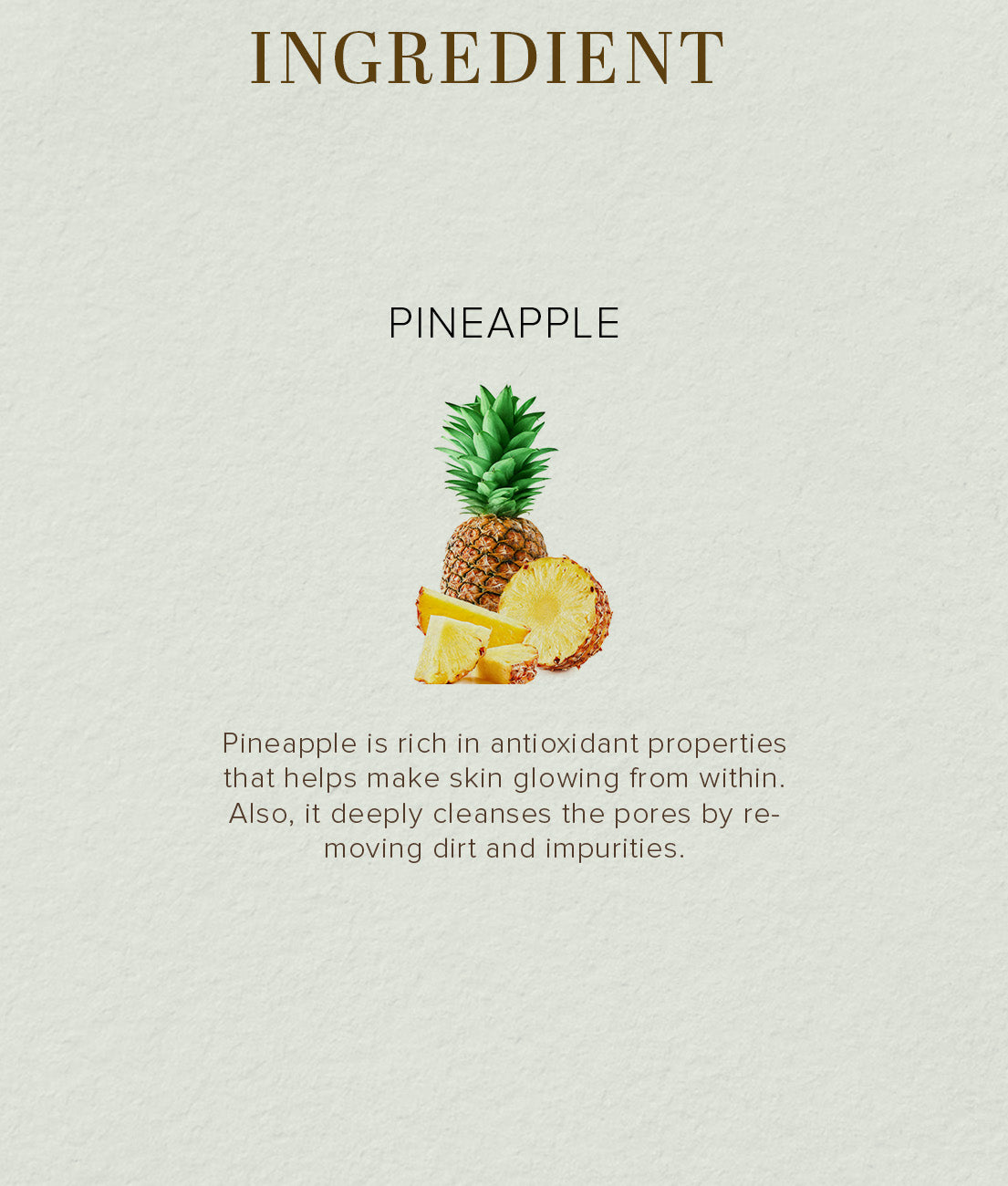 Khadi Natural Pineapple Soap - 125gm