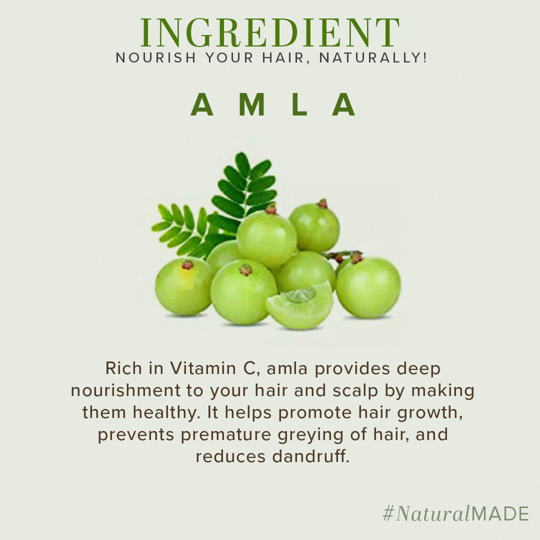 Khadi Natural Pure Amla Hair Oil Paraben & Mineral Free - 210ml