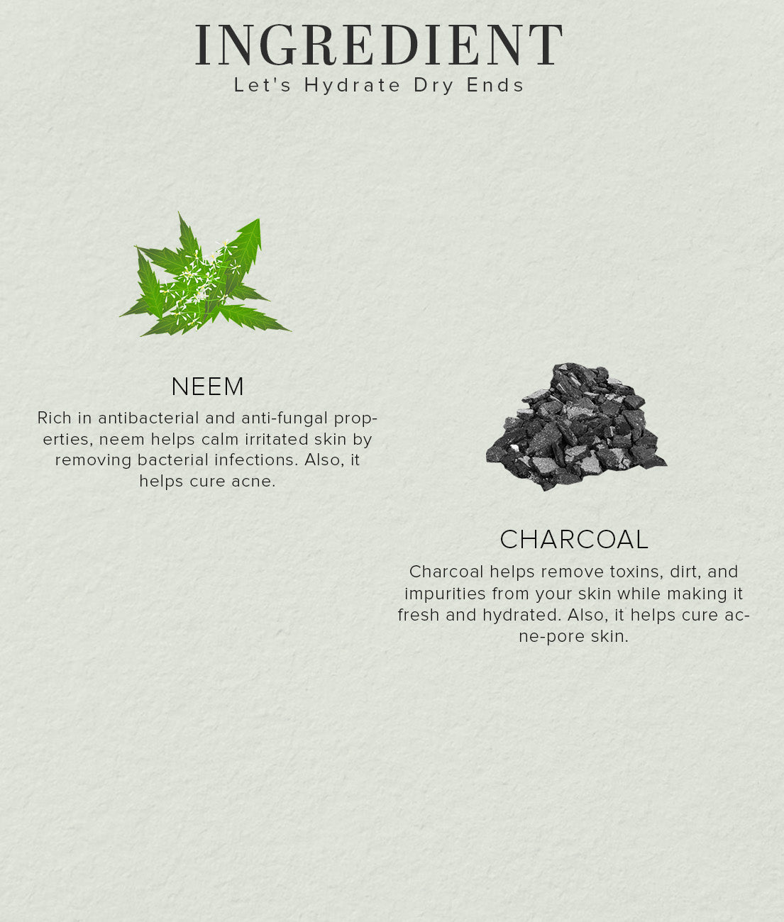 Khadi Natural Neem Charcoal Soap - 125gm