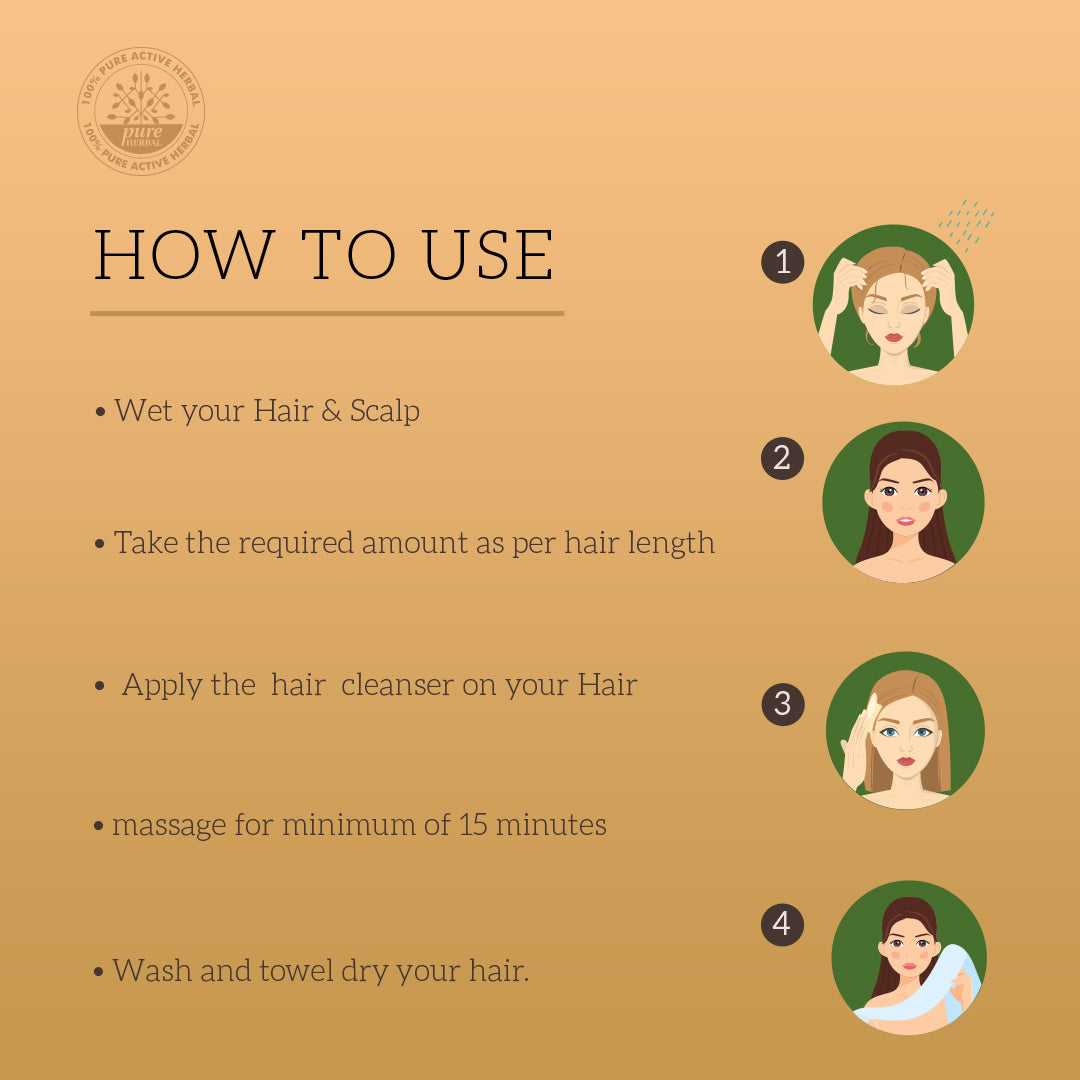 Khadi Natural Shikakai & Honey Shampoo - Powered Botanics - 310ml