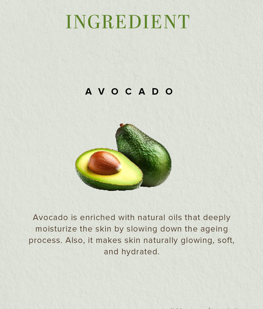 Khadi Natural Herbal Avocado Soap - 125gm