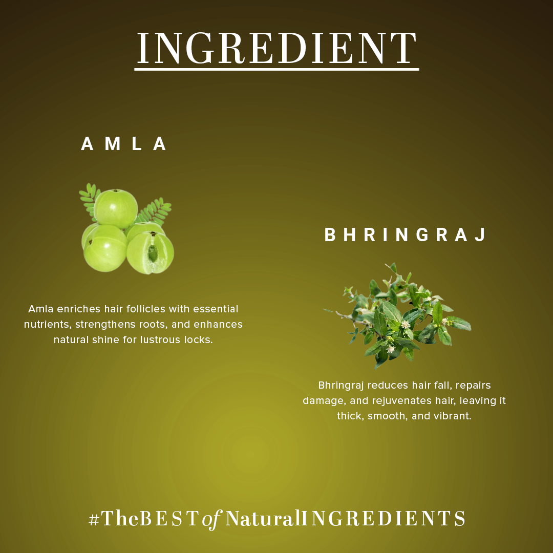 Khadi Natural Amla & Bhringraj Hair Mask - SLS, Parabens & Color Free - 200gm