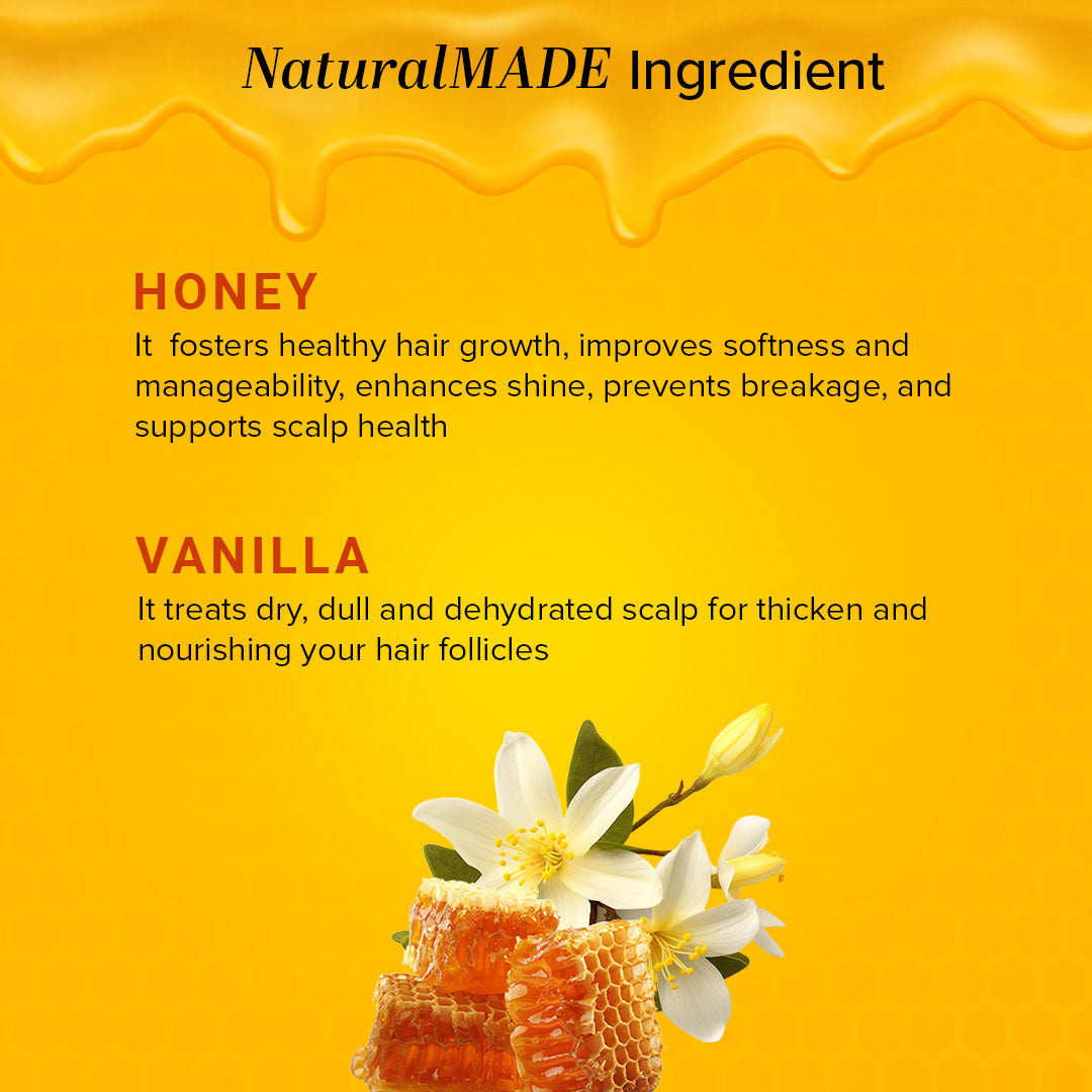 Khadi Natural Honey & Vanilla Hair Conditioner - 210ml