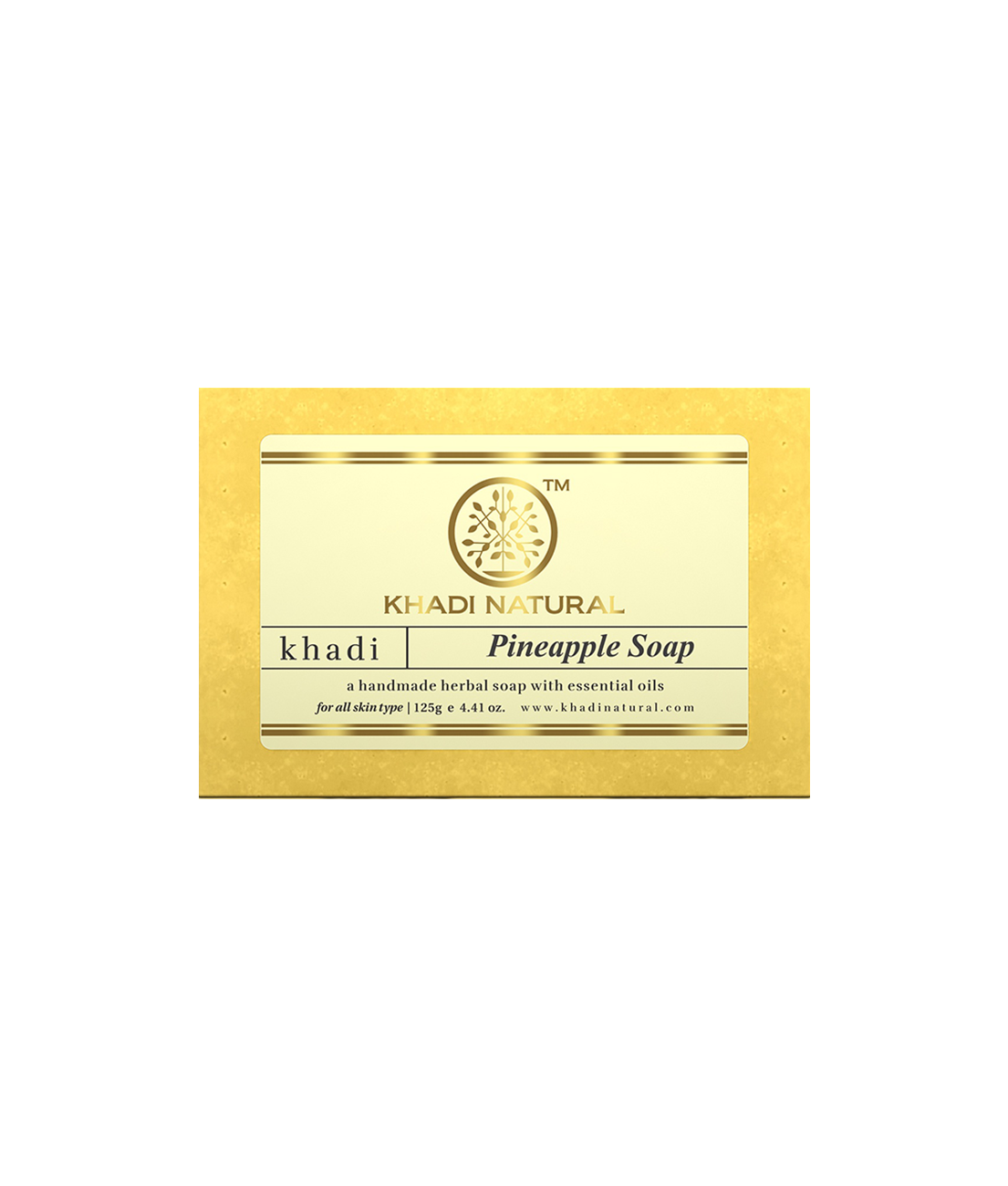 Khadi Natural Pineapple Soap - 125gm