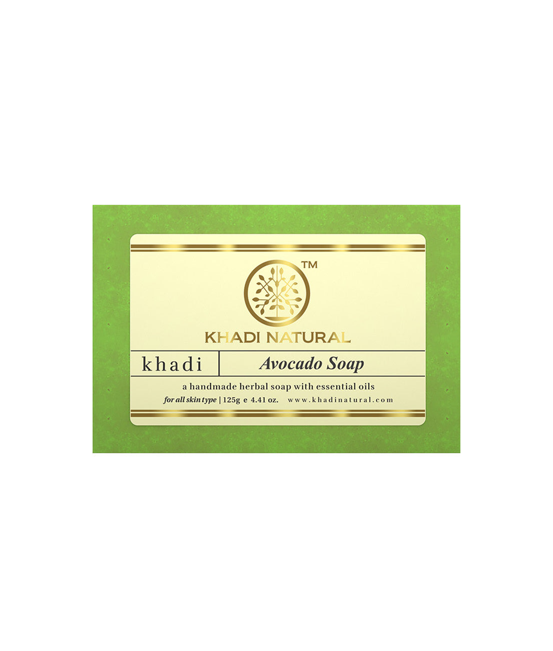 Khadi Natural Herbal Avocado Soap - 125gm