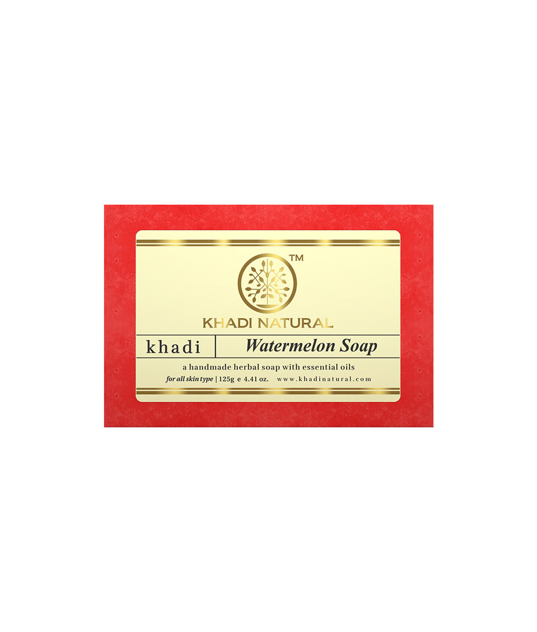 Khadi Natural Herbal Watermelon Soap - 125gm