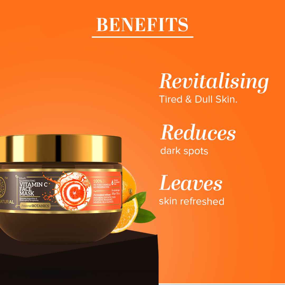 Khadi Natural Vitamin C Face Mask - 200gm