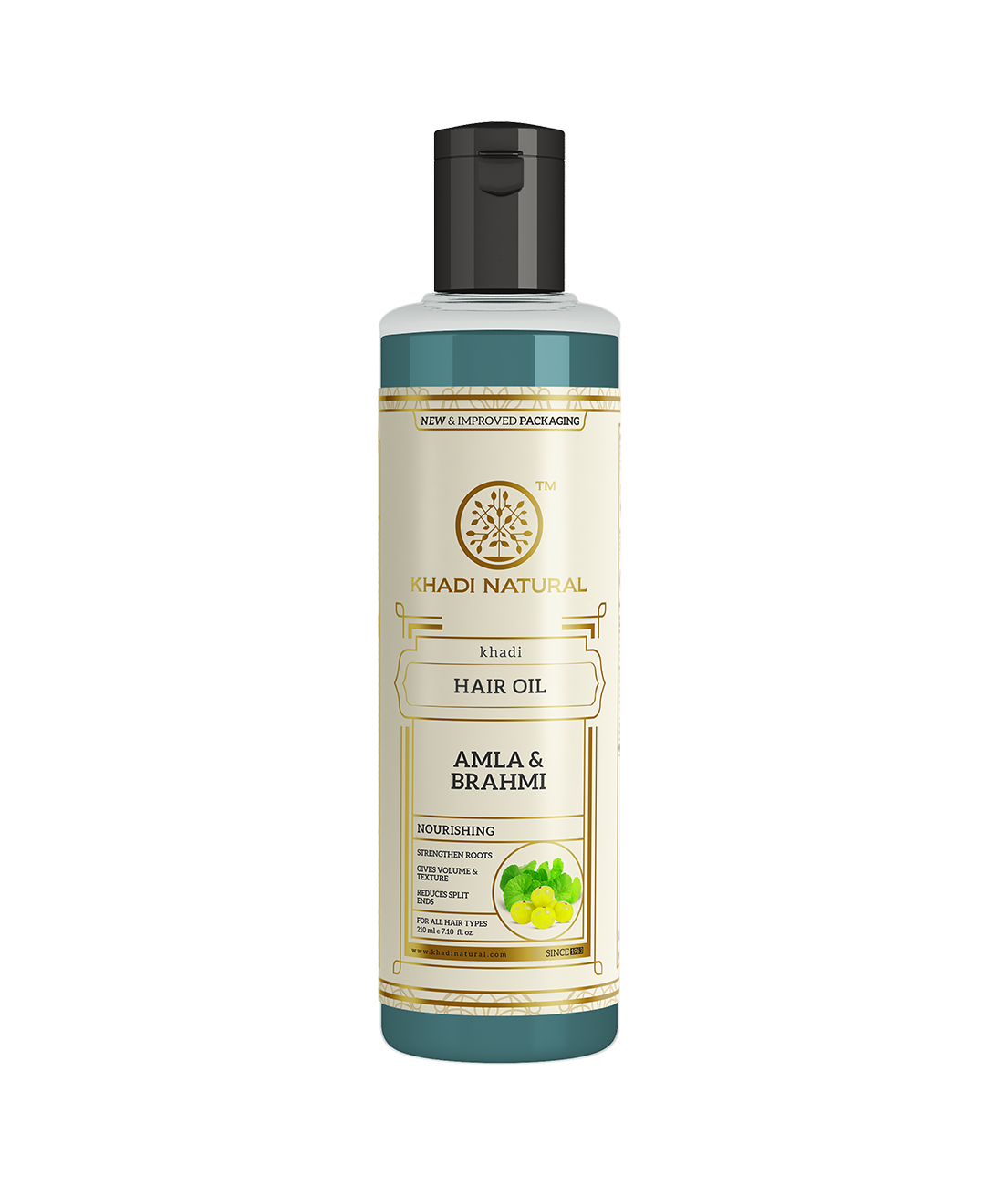 Khadi Natural Amla & Brahmi Hair Oil - 210ml