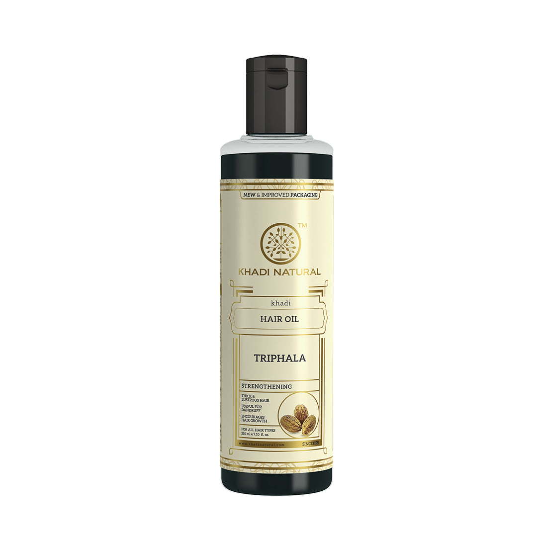 Khadi Natural Triphala Hair Oil - 210ml