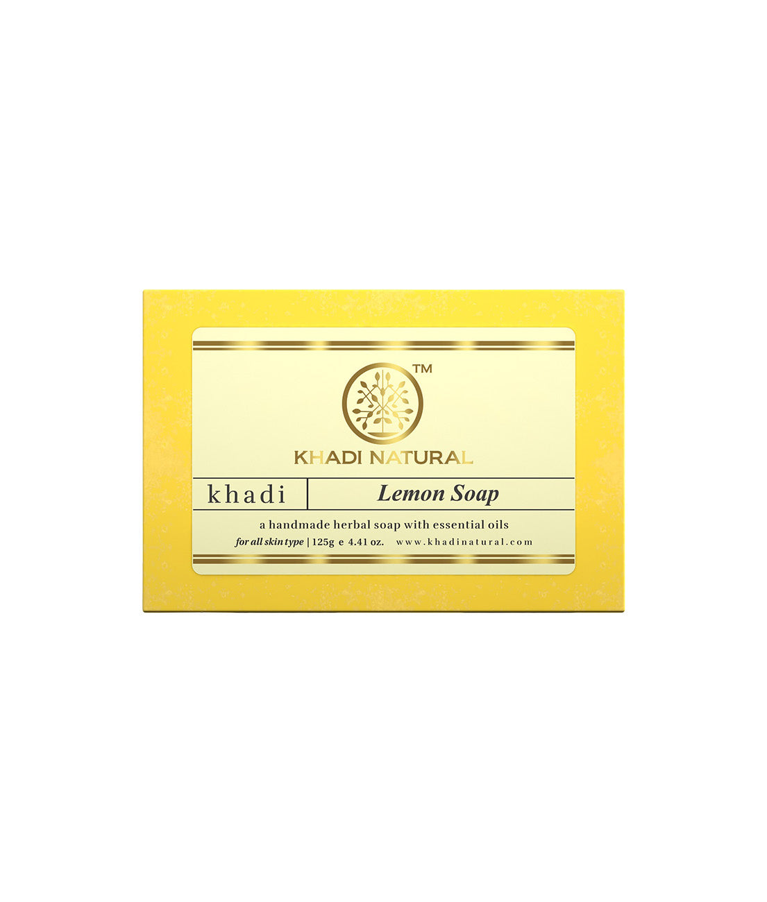 Khadi Natural Herbal Lemon Soap 125gm