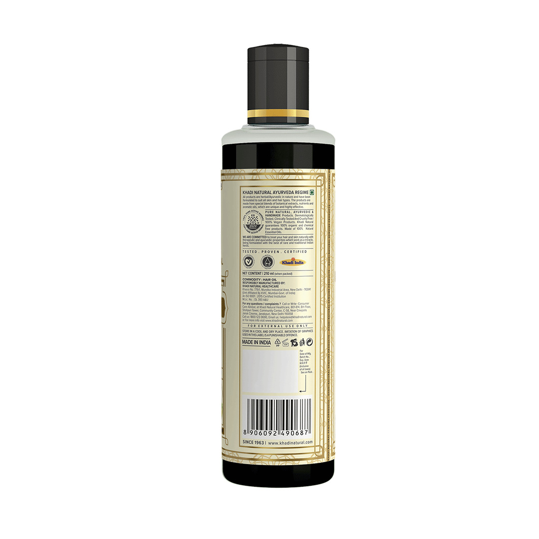 Khadi Natural Pure Amla Hair Oil Paraben & Mineral Free - 210ml