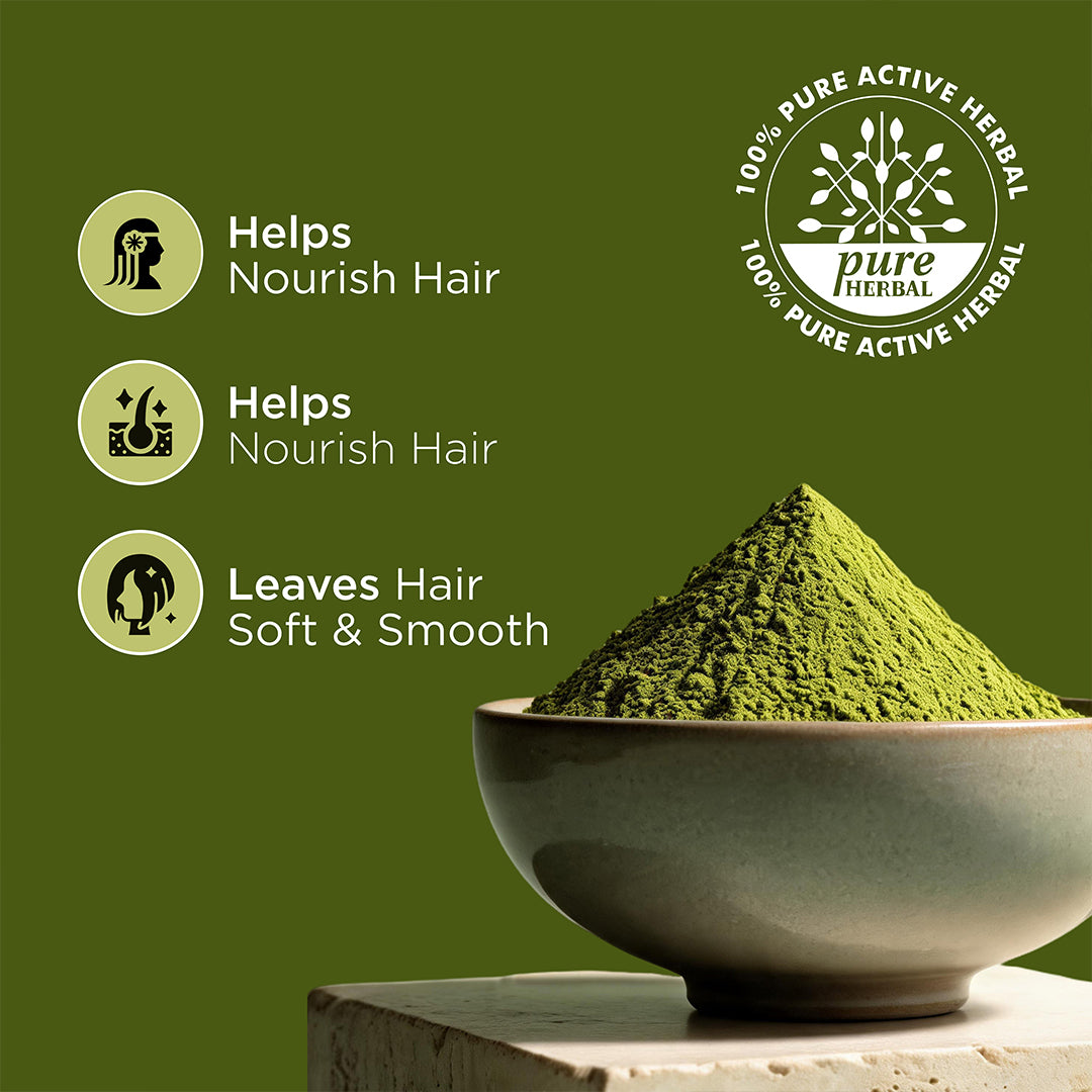 Khadi Natural Aloe Vera Leaf Organic Powder for Skin & Hair Care 75gm