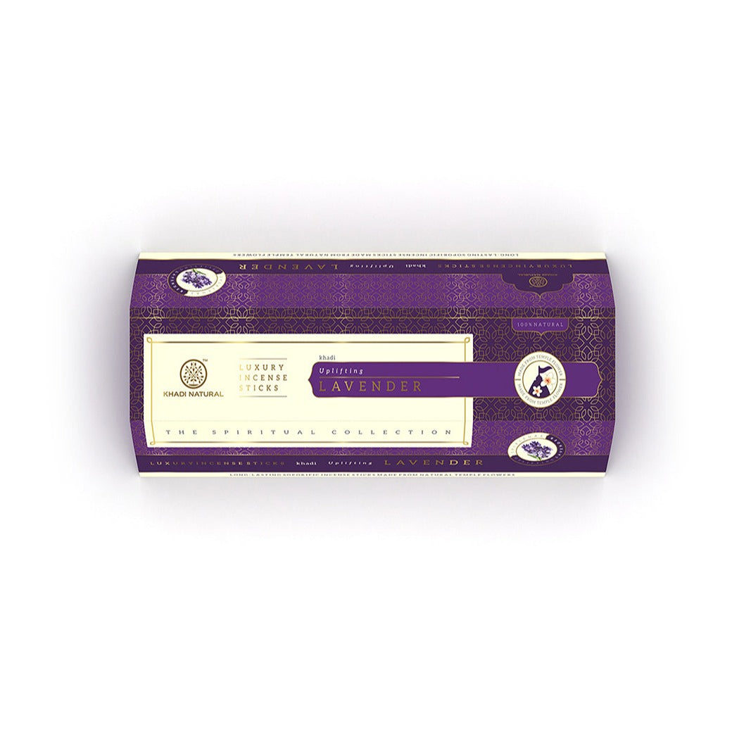 Khadi Natural Incense Sticks Lavender Combo (Pack of 3)