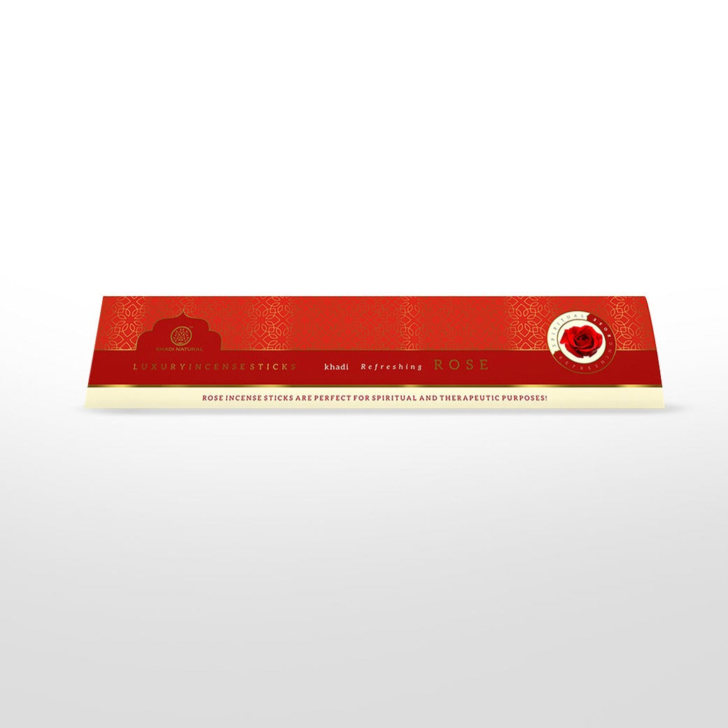 Khadi Natural Rose Incense Sticks
