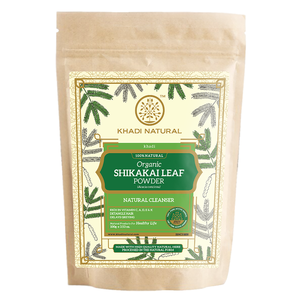 Organic Shikakai Leaf Powder - 100% Natural-100 g
