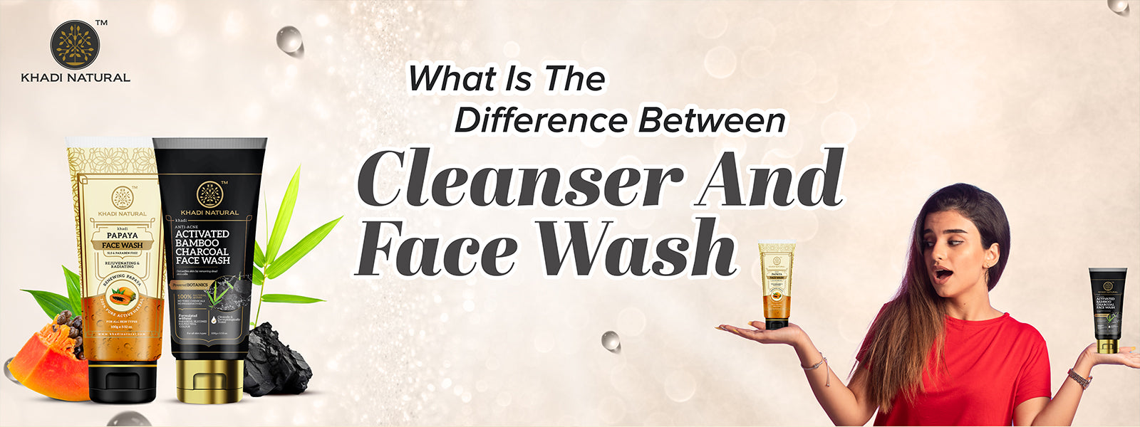 What is the difference between cleanser and face wash
