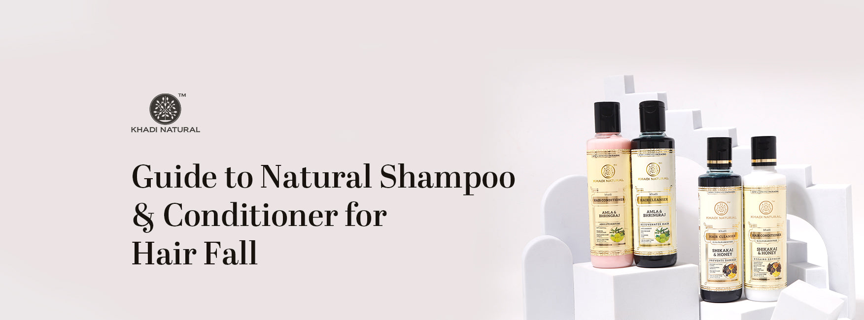 Natural Shampoo and Conditioner Guide for Hair Fall
