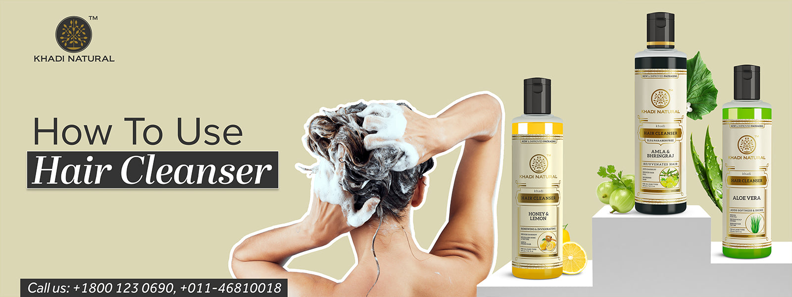 How to use hair cleanser