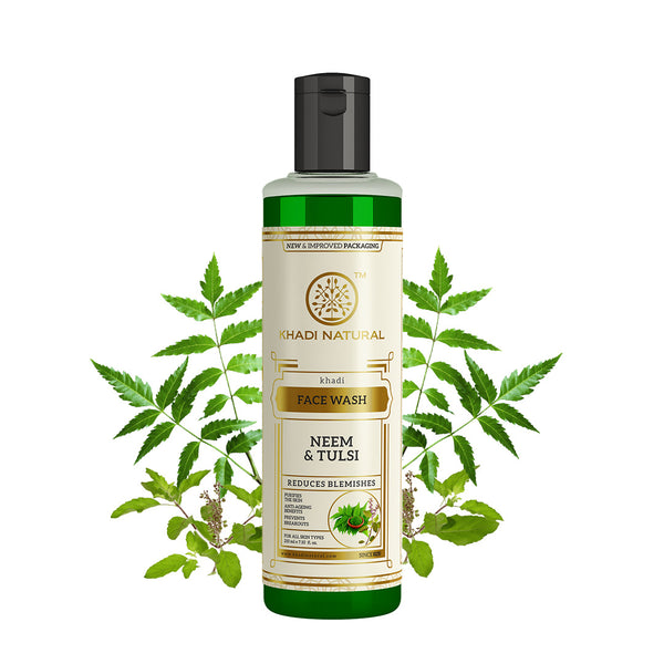Khadi Natural Neem & Tulsi Face Wash Buy Khadi Natural Herbal Neem