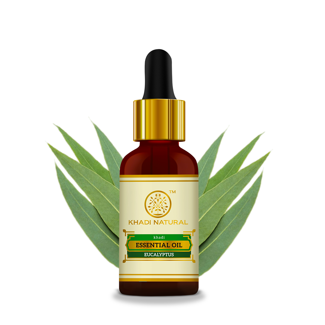 Khadi Natural Eucalyptus - Pure Essential Oil - 15 ml